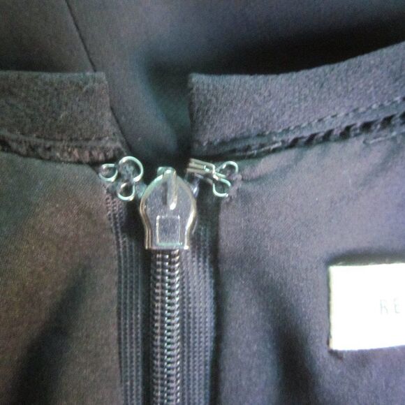 Rebecca Taylor Womens Size 4 Black Knee Length Dress with Lace Overlay Unworn - Picture 4 of 13